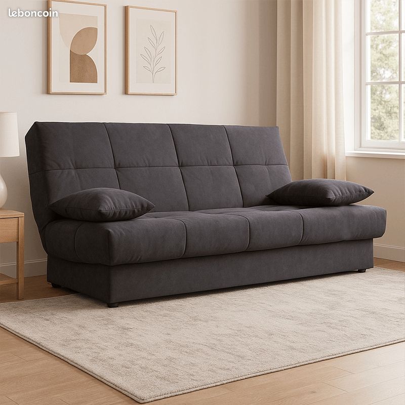 AnnonceCanapé Clic clac Confortable - Meubles à prix imbattable