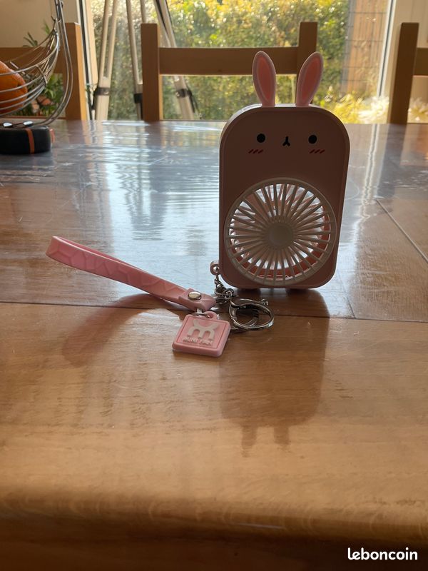 Porte clé goodies Mini ventilateur de poche usb porte clé rechargeable (image 4)