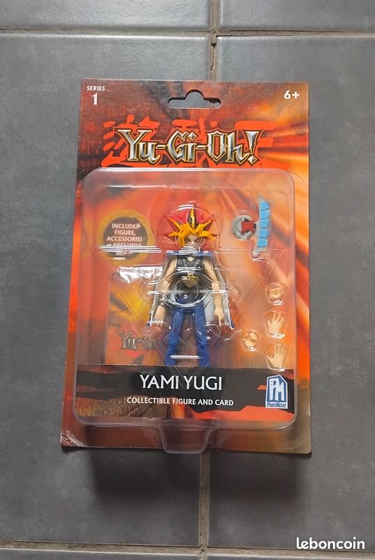 Figurine Yami Yugi Yu-Gi-Oh PhatMojo Série 1 – Articulée – Neuf Sous Blister (image 1)
