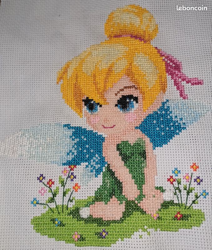 Broderie Fée Clochette (image 1)