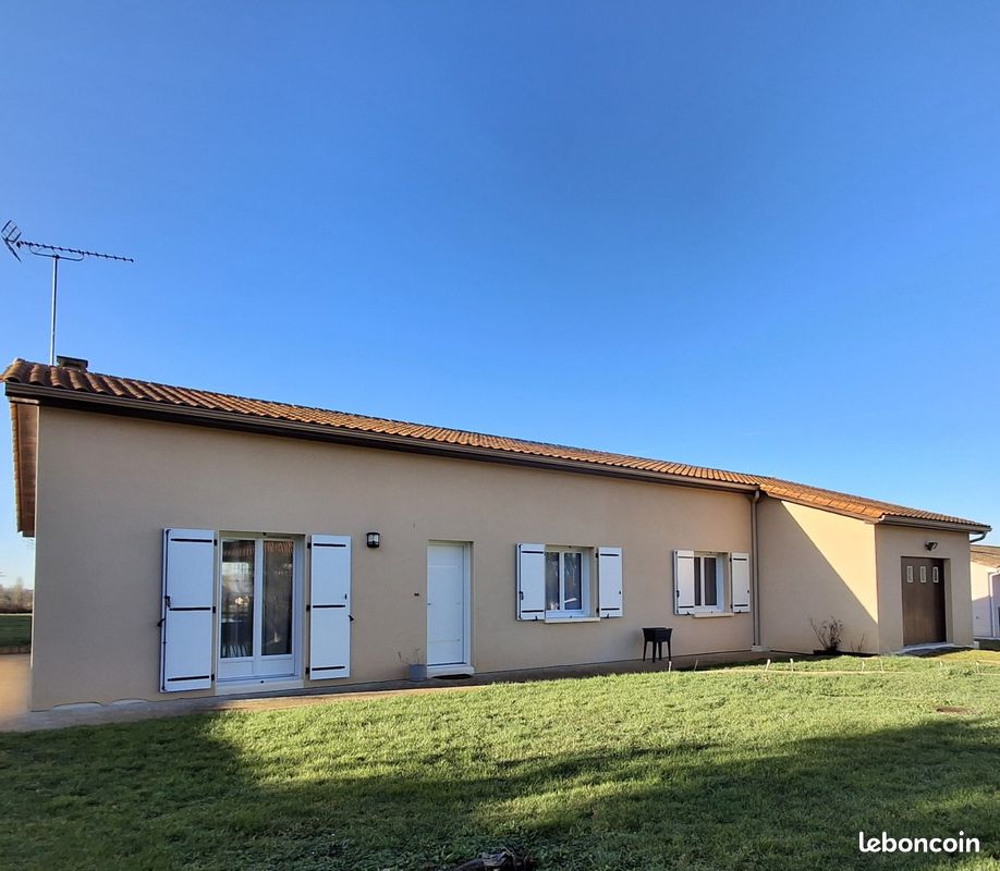 Maison 5 pièces 113 m² · à Chasseneuil-sur-Bonnieure · 113 m² · 210 000 €