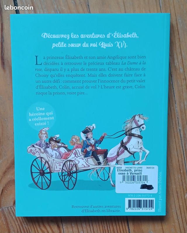 Livre Tome 1 Élisabeth princesse à Versailles (image 3)
