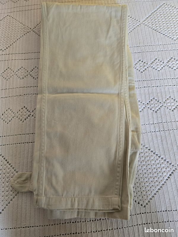 Pantalon beige clair (image 7)