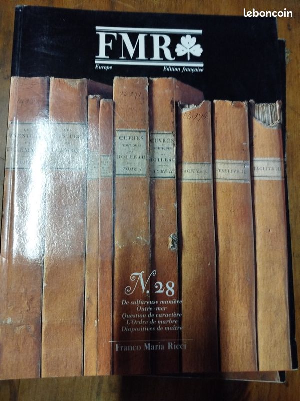 Lot de 28 Revues Beaux-Arts - Franco Maria Ricci - FMR 1988 - 1994 (image 10)
