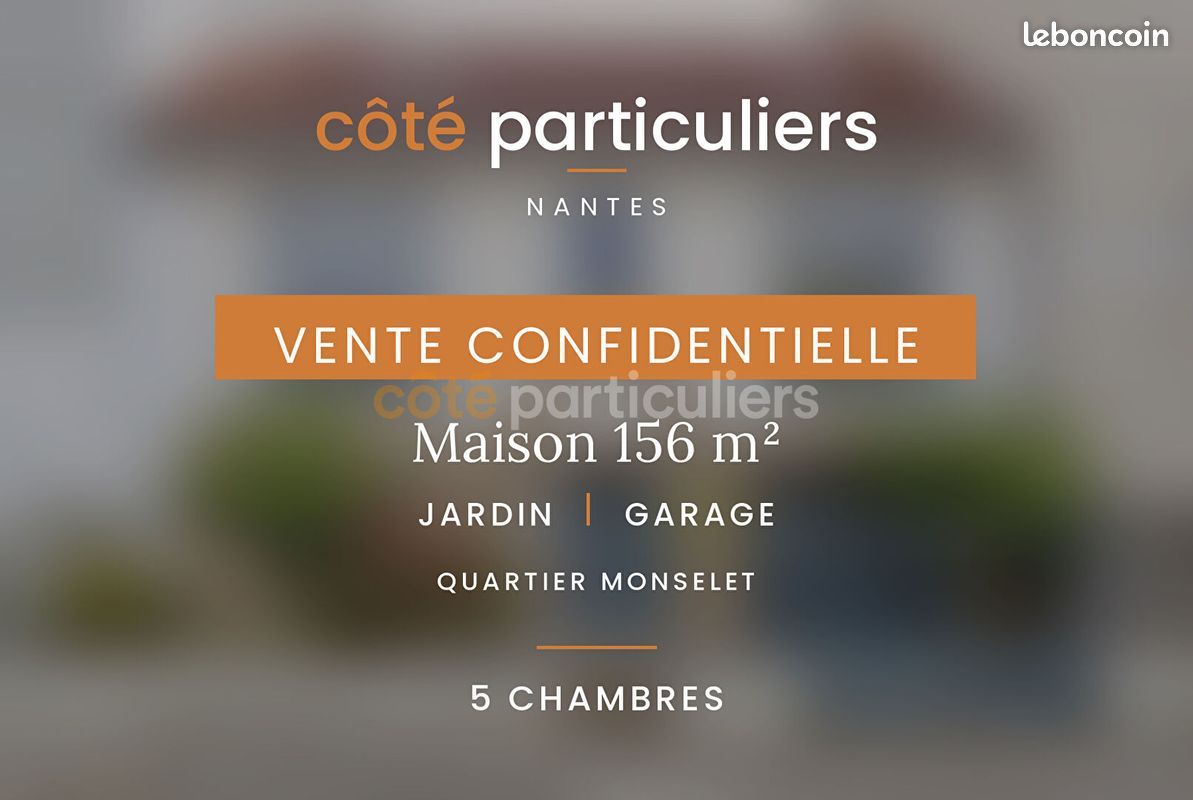 Maison 7 pièces 156 m² · à Nantes · 156 m² · 592 800 €
