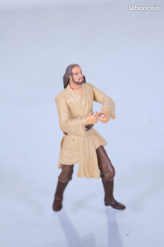 STAR WARS Figurine Hasbro 1998 La Menace Fantome Qui-Gon Jinn Liam Neeson (image 1)