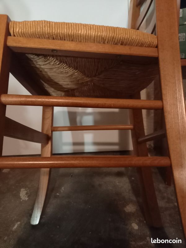 Chaises paillées (image 2)