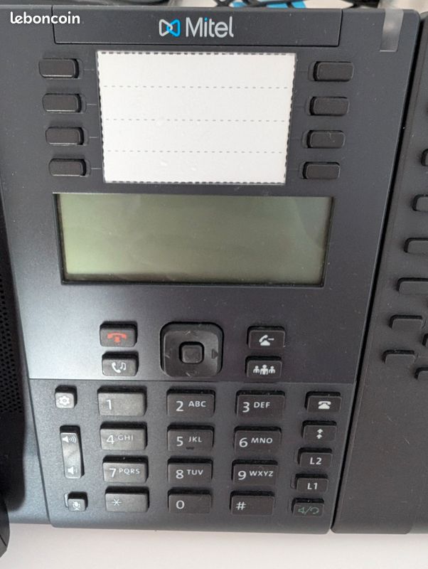Téléphone IP Mitel 6865i + extension M685i (image 3)