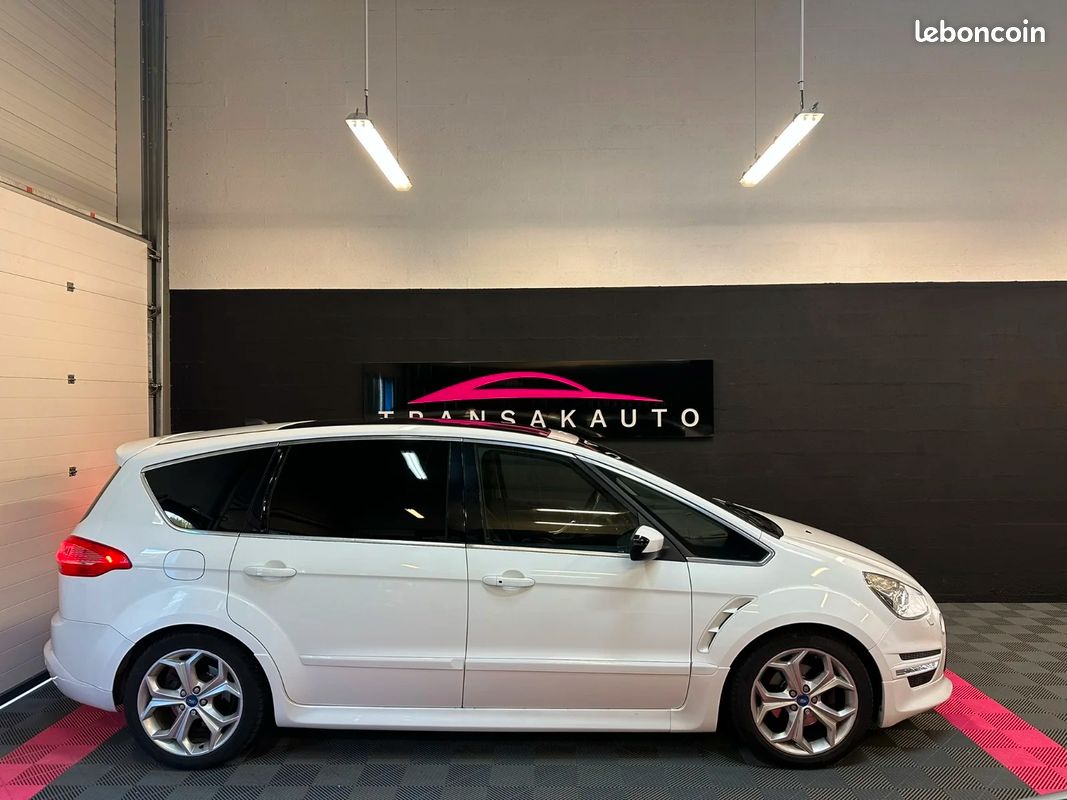 FORD S-MAX 2.0 TDCi 163 ch Sport Platinium - TOIT PANORAMIQUE / EMBRAYAGE DISTRIBUTION OK / CARDANS NEUF (image 6)