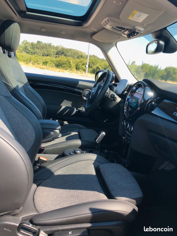 MINI COOPER SE PHASE 2 : 94ah edrive CAMDEN 100% ELECTRIQUE. TOIT OUVR. CAMERA AR. XENON. RADAR AV/AR. GPS. SIEGE CHAUFF ELECCTRIQ (image 5)