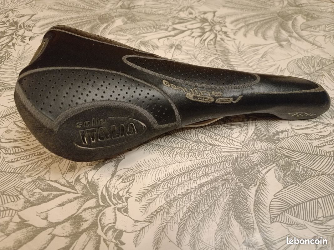 Selle De Vélo Selle Italia Gel Flite - Titane - Occasion En Bon état