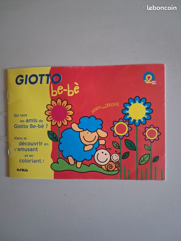 Livre de coloriage " Giotto be- bè " (image 1)