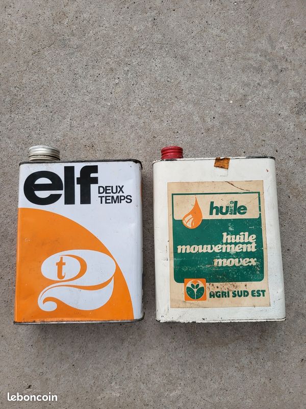 Bidon huile ELF (image 1)