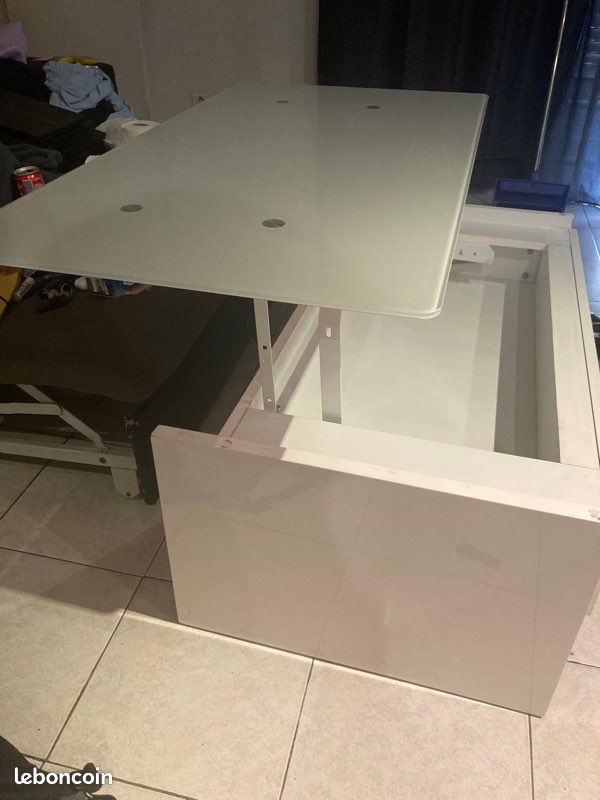 Table basse en verre (image 6)