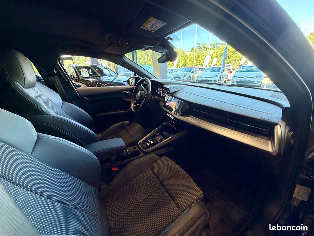 Audi a3 30 tfsi 110cv s tronic 7 sline tva 236,95 /mois (image 9)