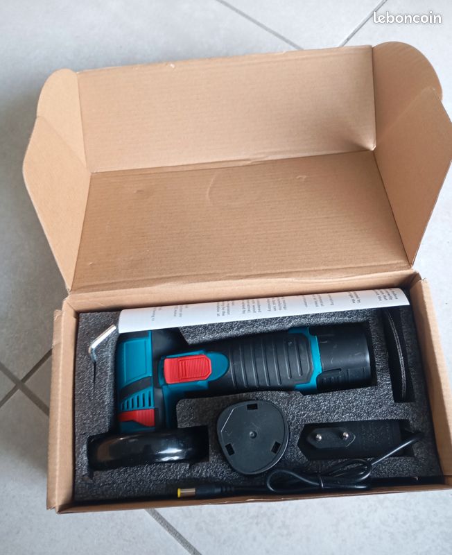 Meuleuse disqueuse sans fil à batterie (image 1)