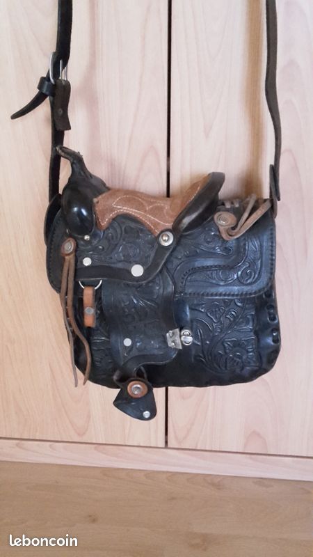 Sac à main country forme selle Western (image 1)