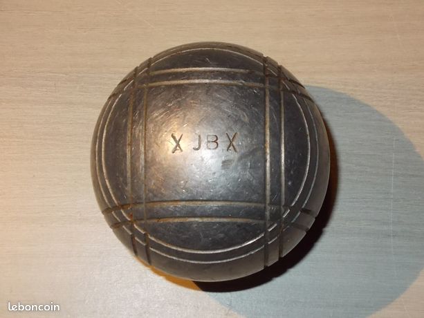 2 Boules De Pétanque JB XJBX - Inox Strié, Poids 740g, Diamètre 75 - Fabriquées En France