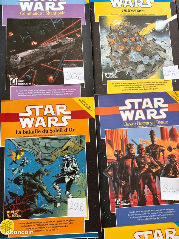 Star Wars - Le Jeu De Rôle De La Guerre Des Etoiles Seconde Edition - Jeu de société