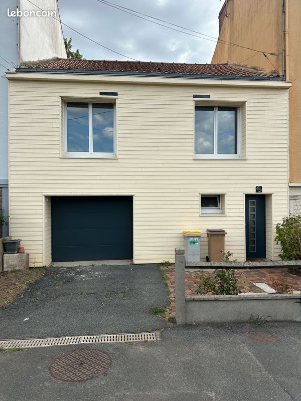Maison 81m² avec jardin - Face à l'étang - Cholet quartier Lorraine (image 2)