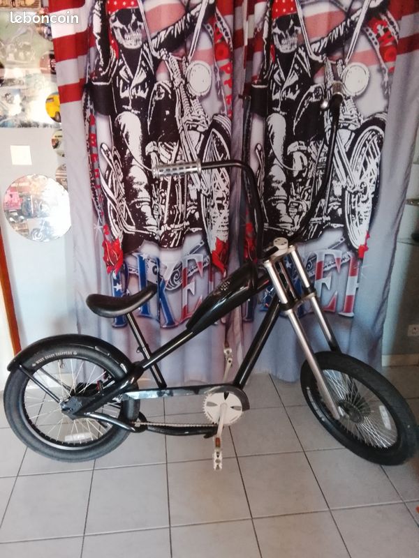 Vélo chopper vintage (image 1)