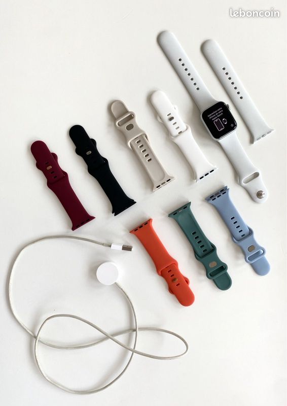 Apple watch se 40mm + 7 bracelets (image 1)