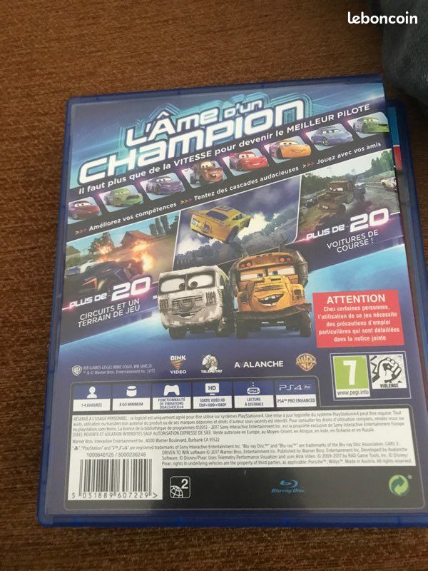 Ps4 jeux CARS 3 (image 2)