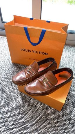 Chaussures Mocassins Louis Vuitton Academy Loafer burgundy Bordeaux  d'occasion