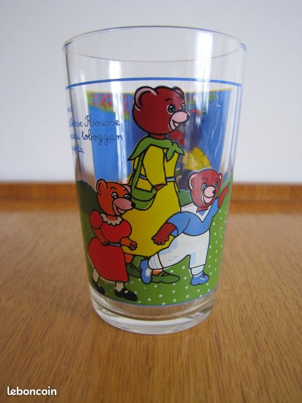 Verre à moutarde Petit ours brun 1988 (image 1)