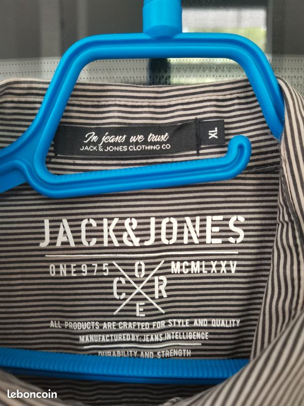 Neuve chemise manches longues Jack&Jones (image 5)