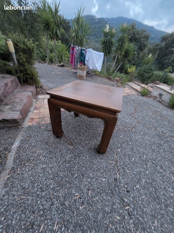 Table basse bois (image 1)