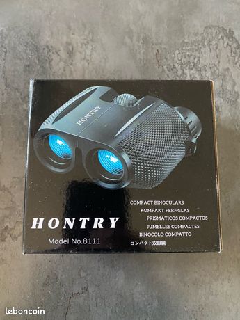 Jumelles Pour Adultes Et Enfants, 10 X 25 Jumelles Compactes Pour Observation Des Oiseaux Theatre Et Concerts Chasse Et Jeux De Sport Noir 92382404