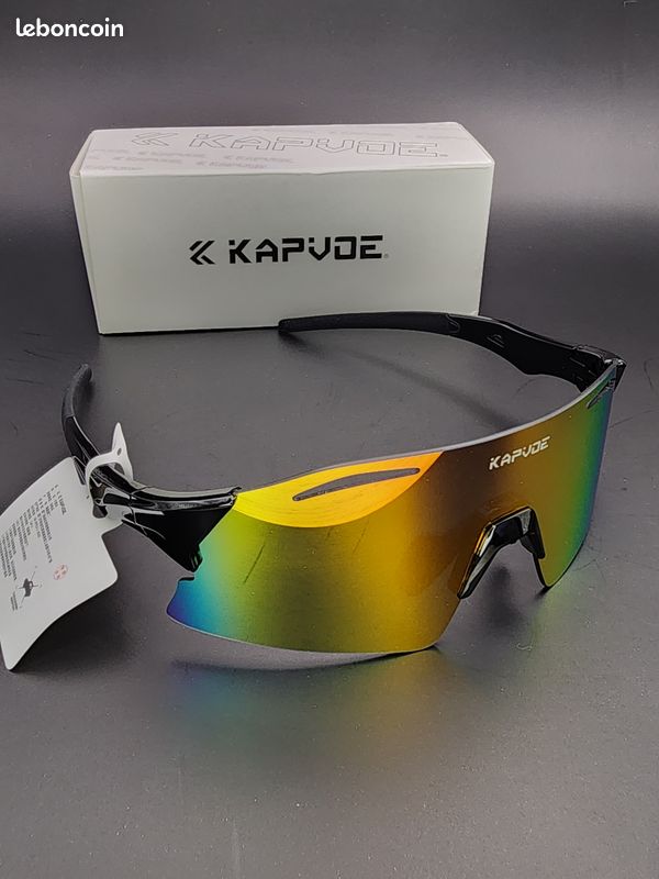 2 Lunettes De Vélo Sport UV400 - Protection Solaire Et Vision Nocturne Pour Cyclisme