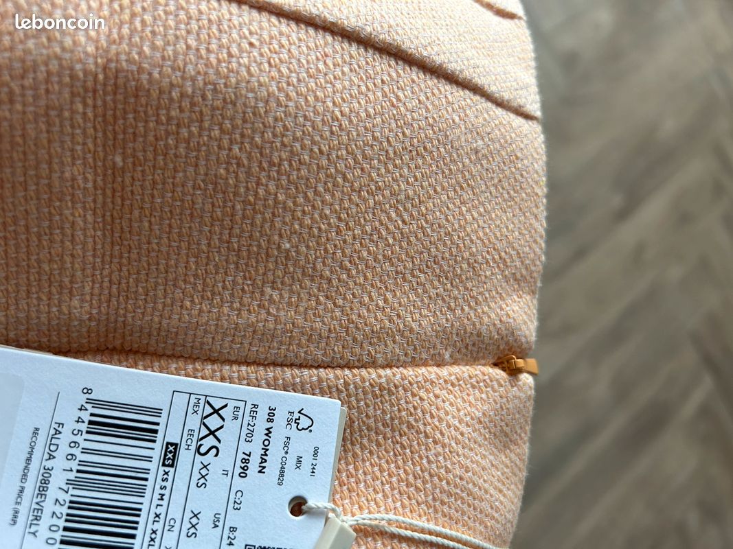 Jupe tissée mango (image 3)