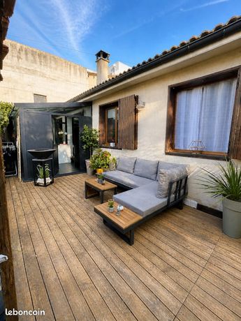 Maison T3 avec terrasse & patio – Aucun travaux