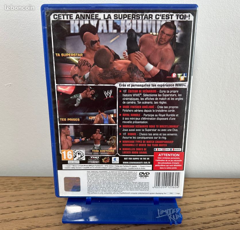 WWE SMACKDOWN VS RAW 2010 - PS2 - PlayStation 2 - PAL FR - Complet (image 2)