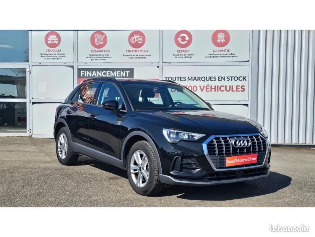 Audi Q3 35 TDI 150cv S-tronic + Camera de Recul + Sellerie Cuir + Sieges AV Chauff + Virtual Cockpit (image 1)