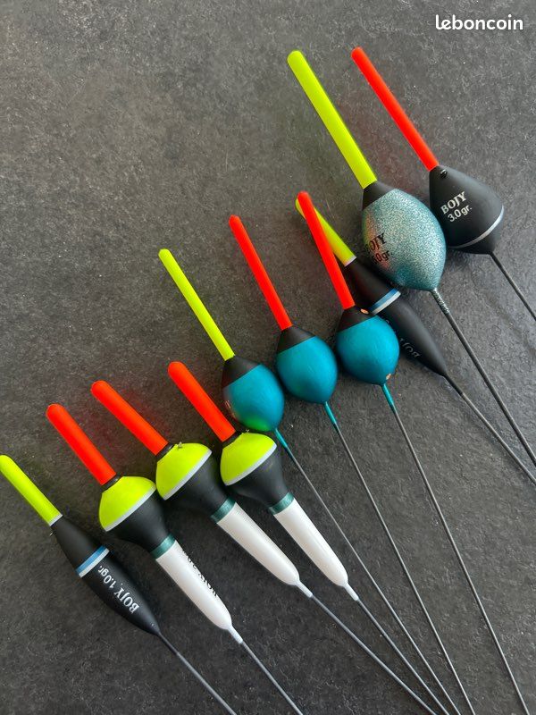 Lot de 10 flotteurs pêche au coup (image 3)
