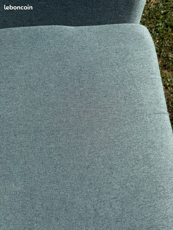 Fauteuil scandinave bleu clair – très bon état (image 6)