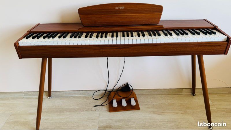 Piano numérique Donner DDP-80 – 88 touches – état quasi neuf (image 1)