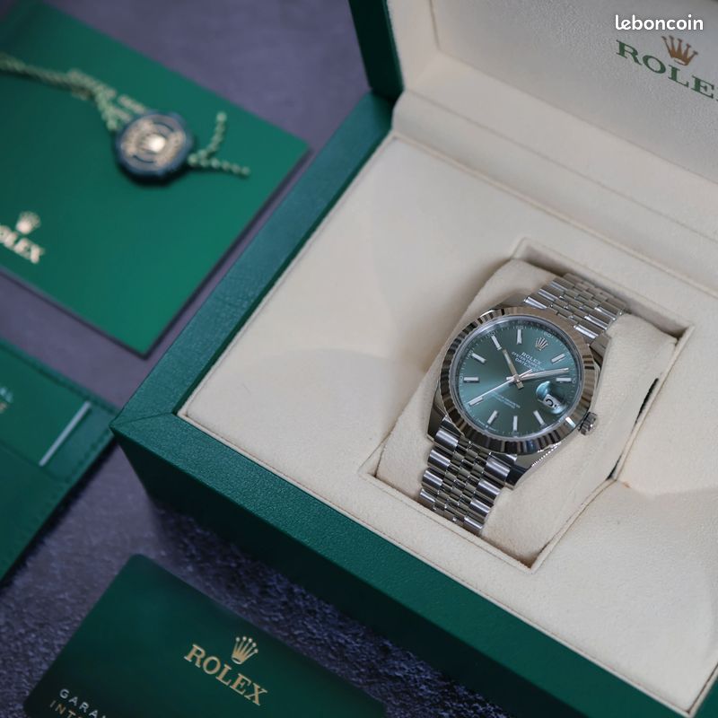Rolex Datejust Mint 41mm de 2024 / Full Set (image 2)