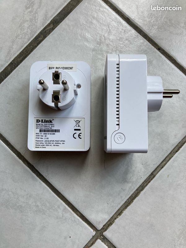 Repeteur wifi et un Lot de prises 4 prises cpl Belkin Omenex D-Link NetGear (image 2)