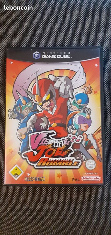 Lot game cube trés rare viewtiful joe red hot rumble plus rare dvd bonus capcom - Jeux vidéo