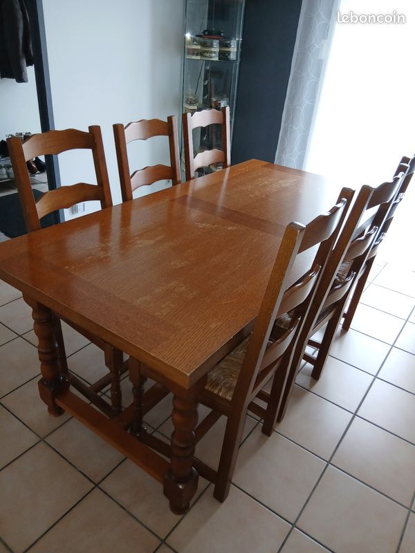 Table+ 6 chaises (image 3)