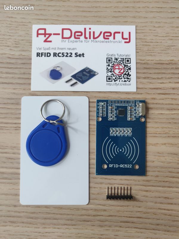 Rfid Rc522 Rpi Kit RFID RC522 AZ-Delivery pour Arduino - Accessoires informatique