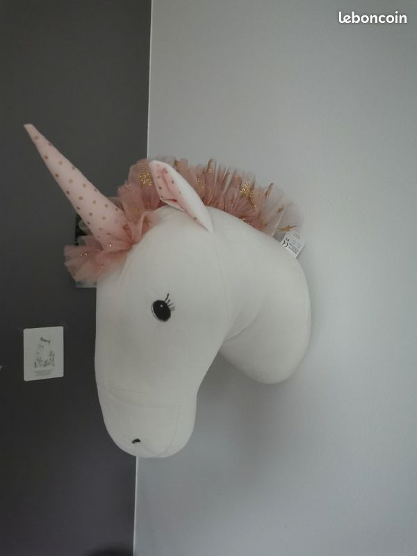 Trophee licorne mural état neuf (image 3)