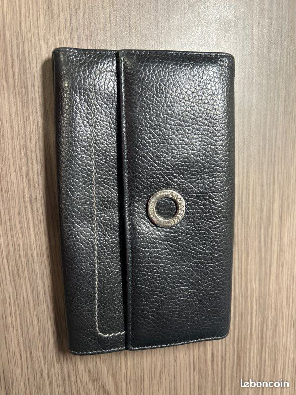Porte-monnaie Cuir Didier Lamarthe Tosca 111 Bleu Marine - Neuf Avec étiquettes, Zip, Unisexe