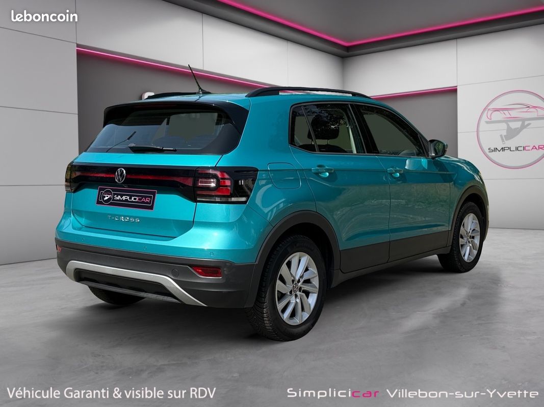 VOLKSWAGEN T-CROSS 1.0 TSI LIFETECH carplay régulateur de vitesse Garantie 12 mois (image 8)