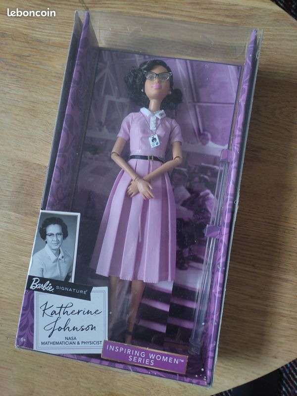 Katherine Johnson Barbie Signature Women Series NASA Nrfb Mattel