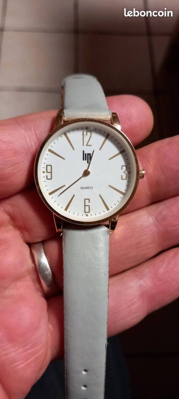 Montre LIP à Quartz – Classique Et Fonctionnelle, Style Vintage